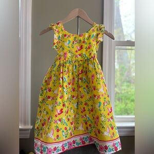 Mini Boden size 8-9 years cross back dress